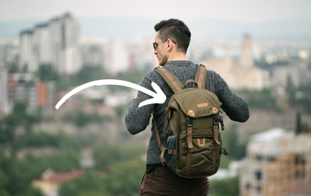 A backpack that can carry all the required equipment.