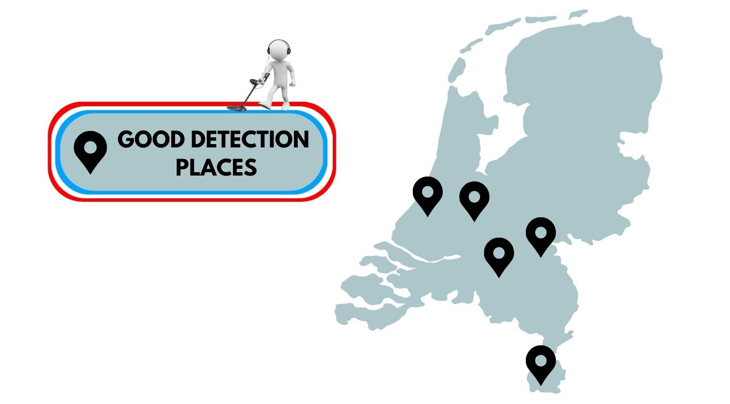 Good metal detection places in the Netherlands. 